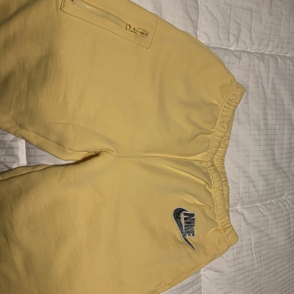 Sold out Supreme/Nike Yellow Sweatpants